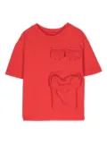 JACQUEMUS L'ENFANT Le T-shirt Bolso cotton T-shirt - Red