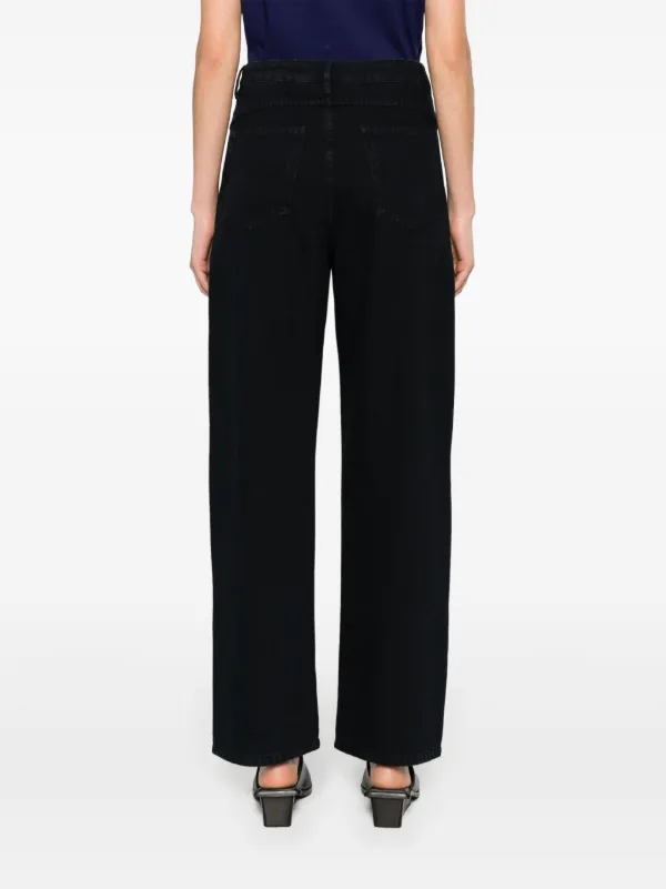 LEMAIRE Carpenter high-rise straight-leg Jeans | Blue