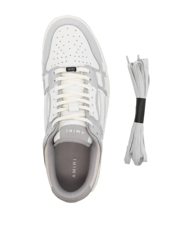 【AMIRI】Skel レースアップ スニーカー AMIRI Skel Top スニーカー | ニュートラル | FARFETCH JP