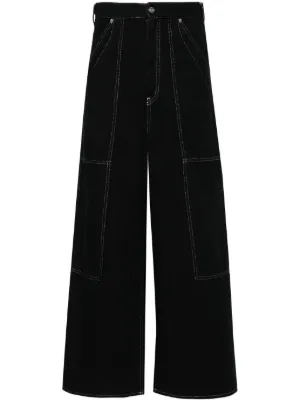 HELIOT EMIL ブーツカット デニムパンツ | ブラック | FARFETCH JP