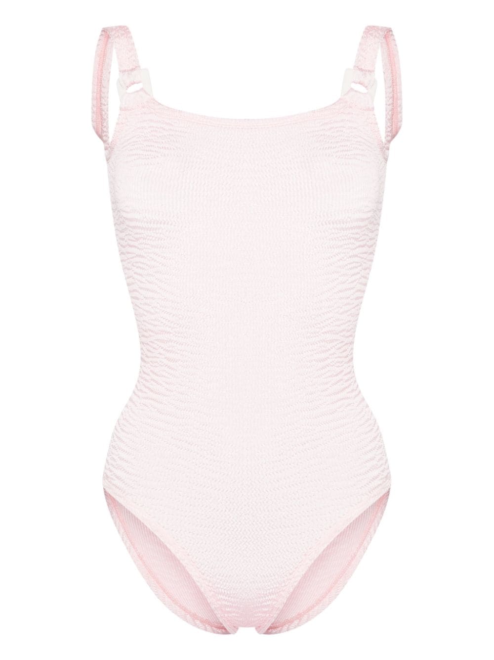 Paramidonna Sophia Crinkled One-piece In Pink