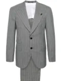 Gabriele Pasini virgin wool double-breasted suit - Grey