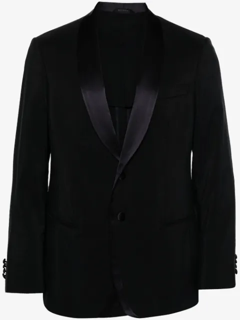 Giorgio Armani blazer à effet froissé