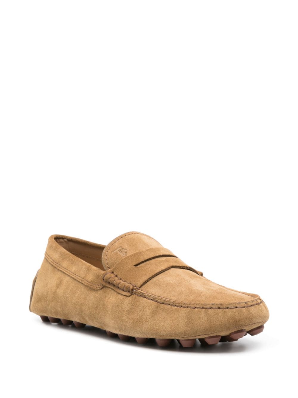 Tod's Gommino Bubble suède loafers - Beige