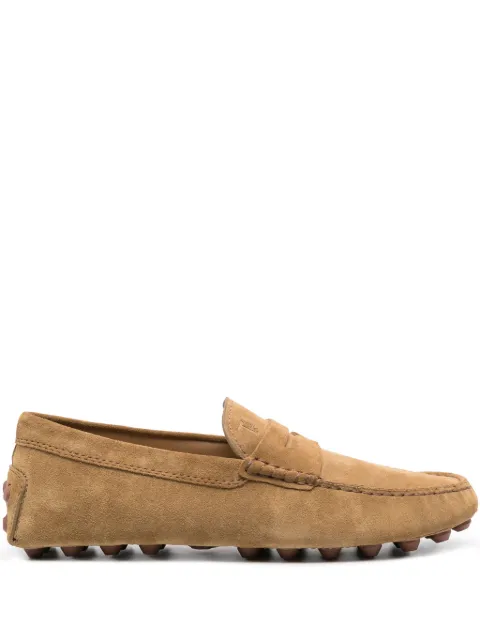 Tod's Gommino Bubble suede loafers