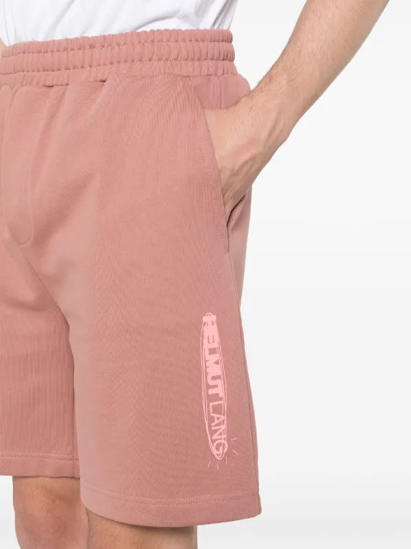 【関税込み】Helmut Lang ピンク バイクショーツ Helmut Lang ロゴ ショートパンツ | ピンク | FARFETCH JP