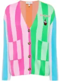 Mira Mikati Bonjour colour-block cardigan - Pink