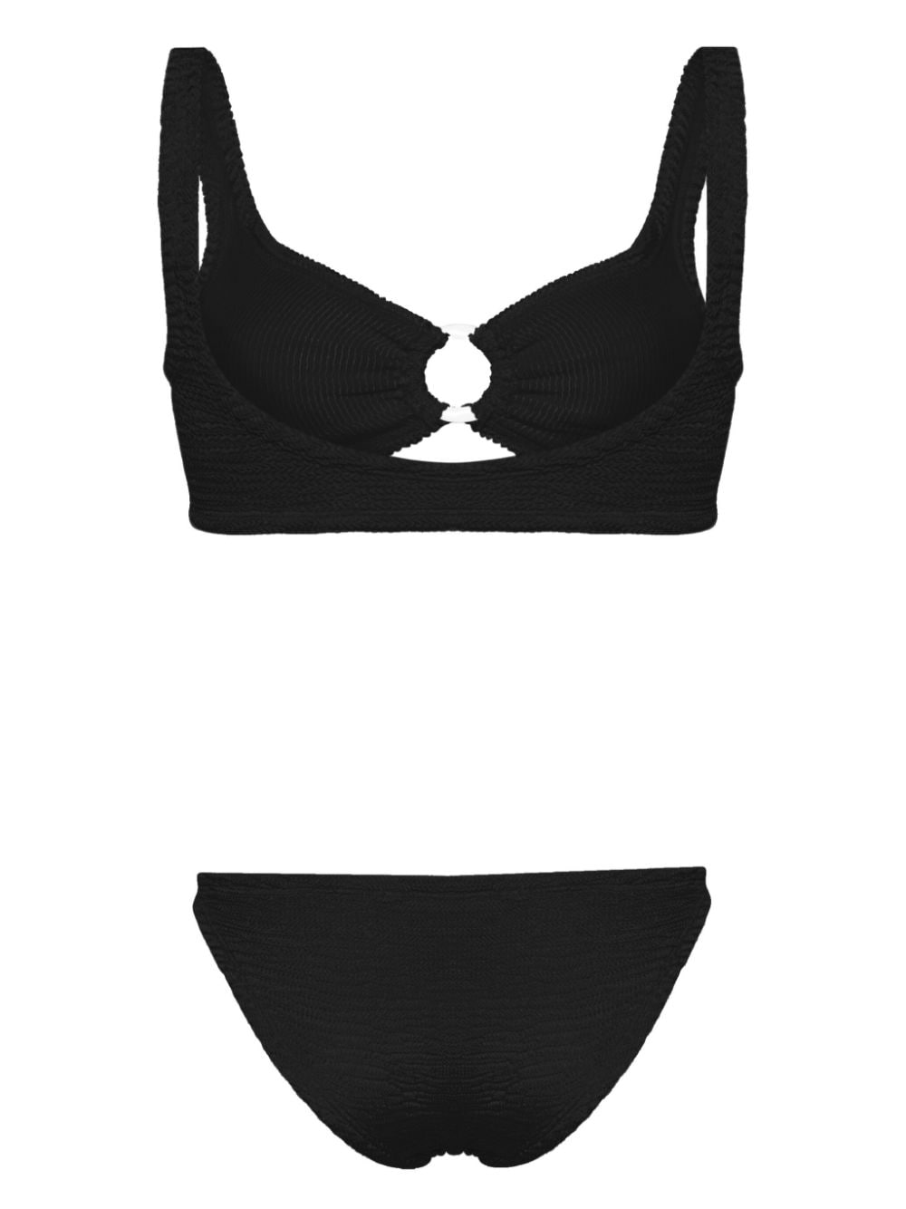 PARAMIDONNA Gekreukte bikini - Zwart