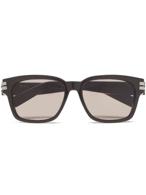 Zegna square-frame tinted sunglasses