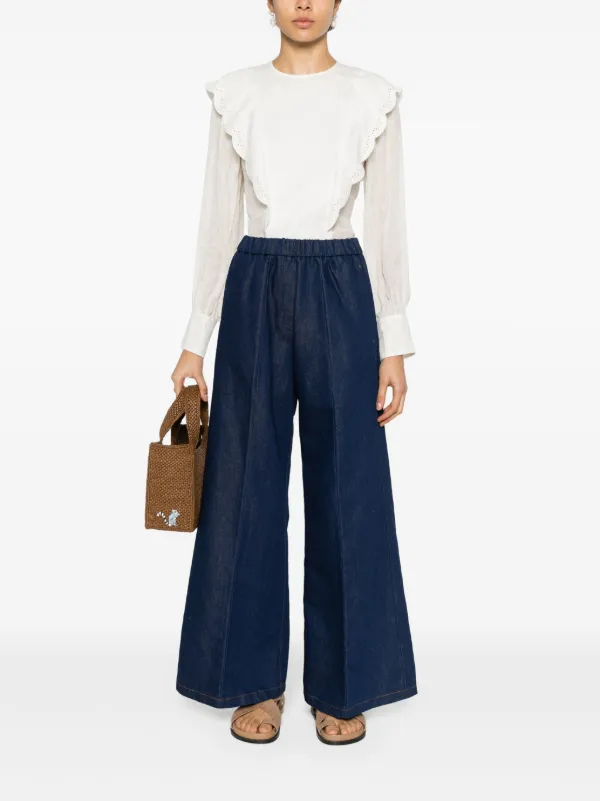 Forte Forte wide-leg Jeans | Blue | FARFETCH
