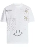 MOUTY graphic-print cotton T-shirt - White