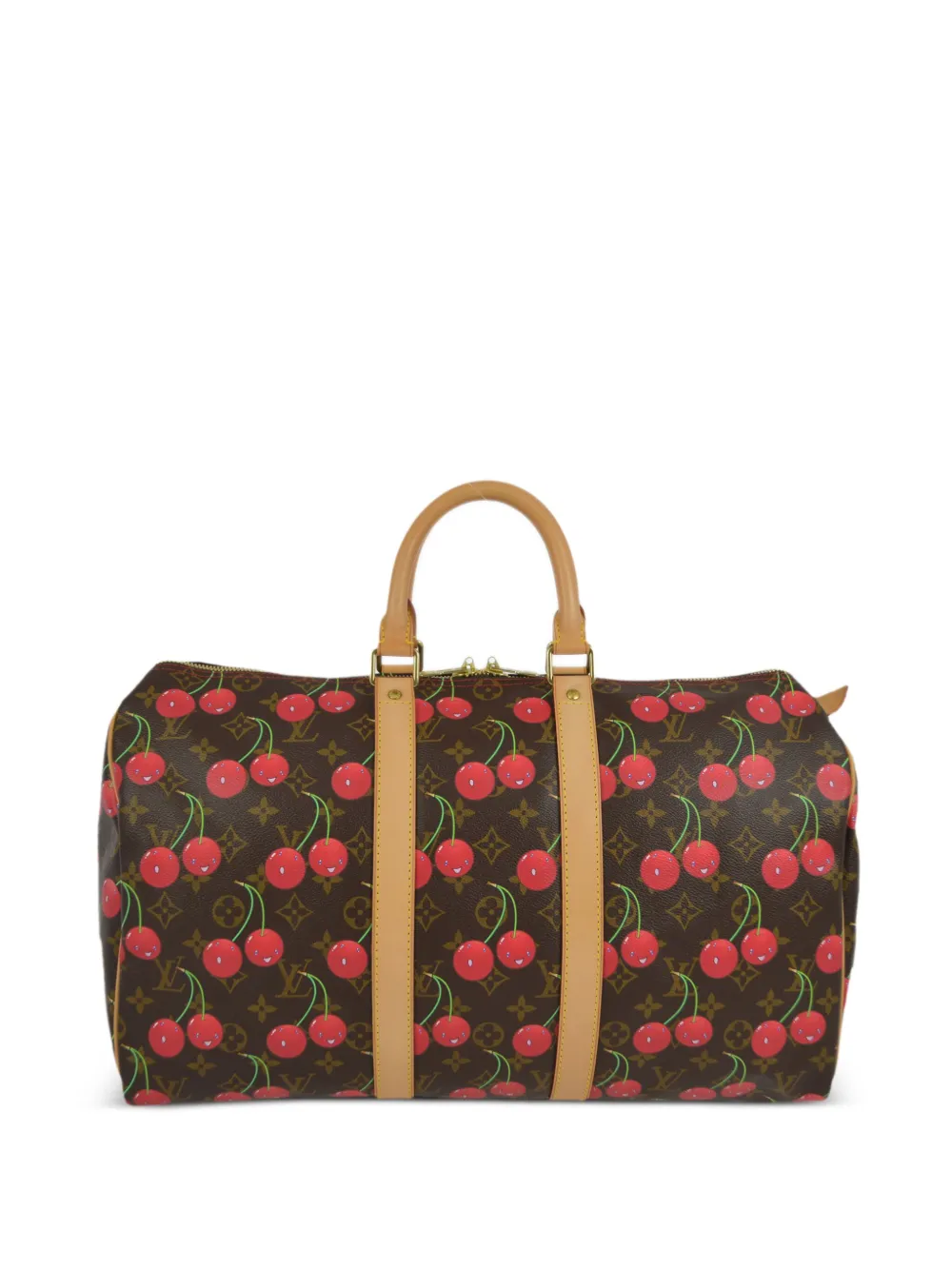 Louis vuitton x takashi murakami monogramouflage duffle bag on sale