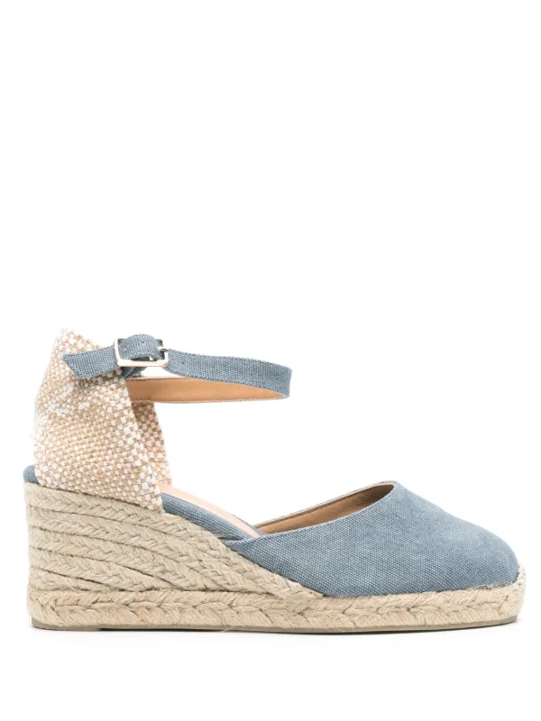 Castañer 70mm Carol Espadrilles | Blue | FARFETCH UK