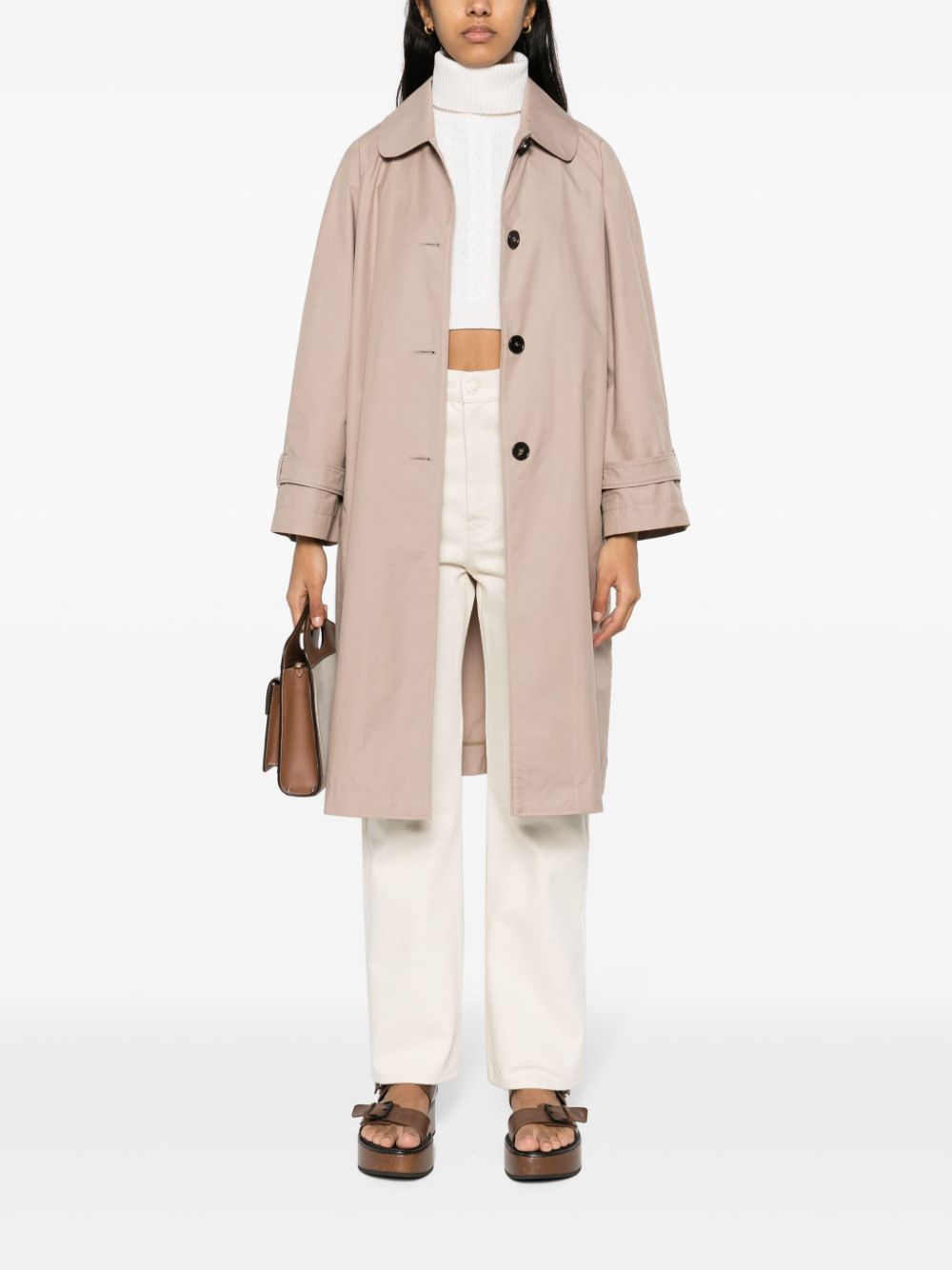 Max Mara Halflange trenchcoat - Beige