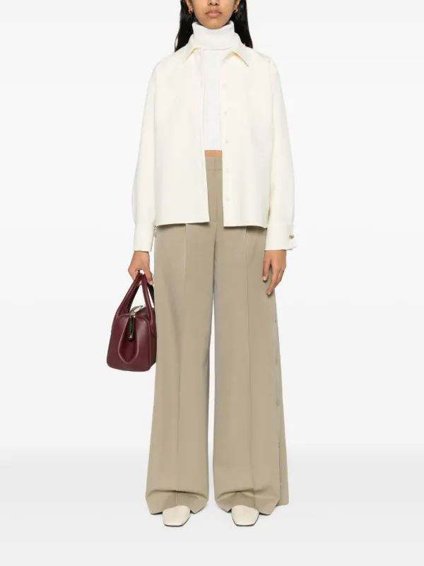 ジャケット MAX MARA TIROLO SHIRT JACKET Max Mara Tirolo Shirt Jacket | Neutrals | FARFETCH