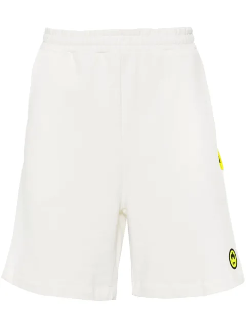BARROW face-appliqué track shorts