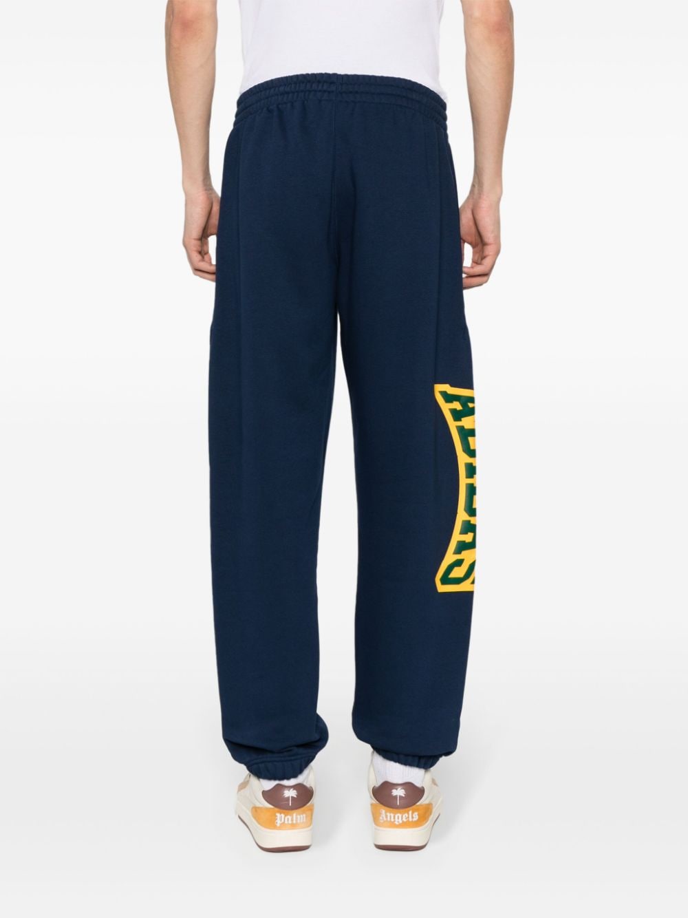 Shop Adidas Originals Vrct Track Pants In 蓝色