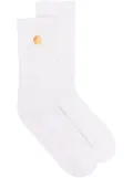 Carhartt WIP Chase logo-embroidered socks - Grey