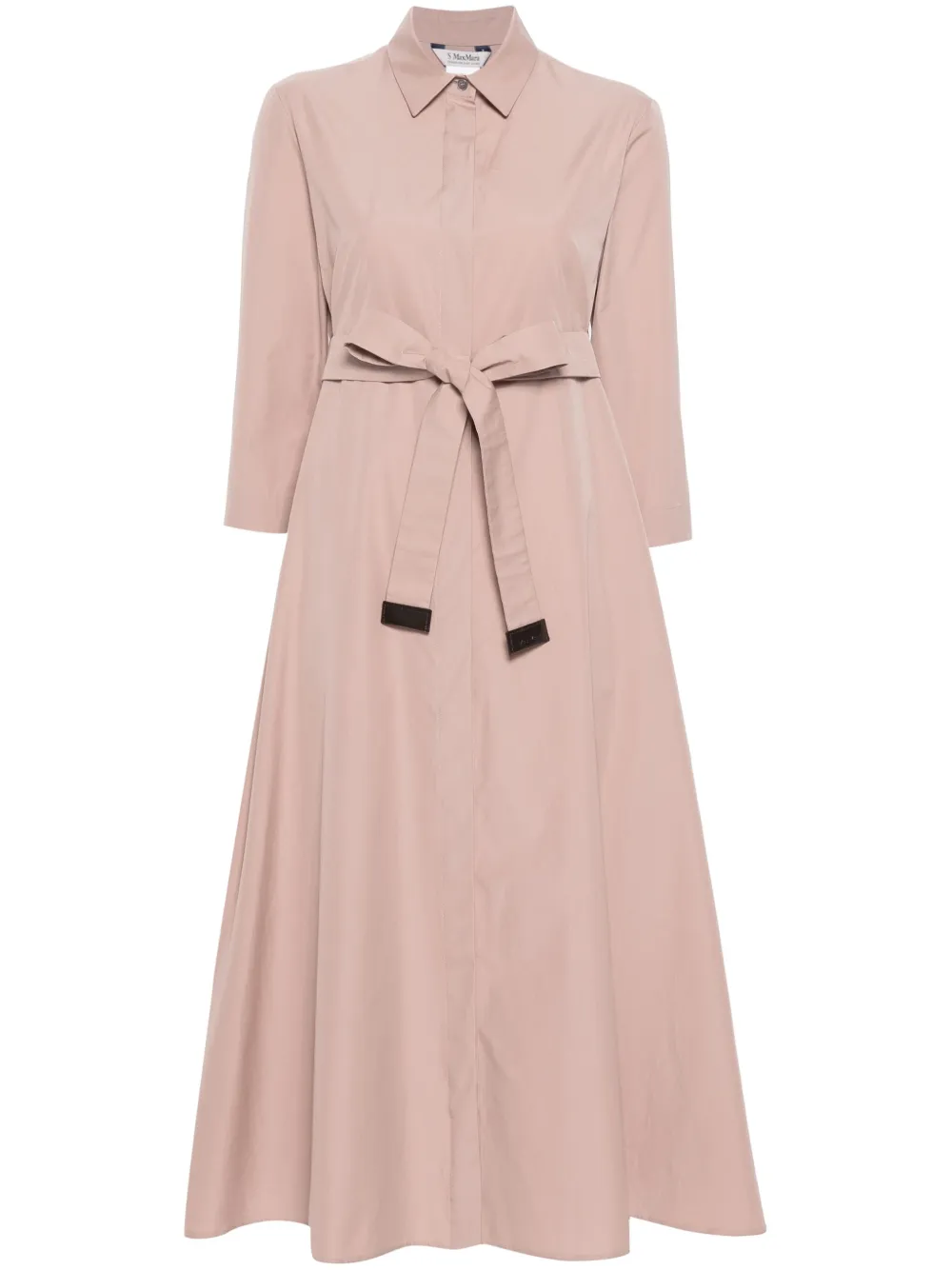 's Max Mara Olimpia Cotton Poplin Dress In Pink