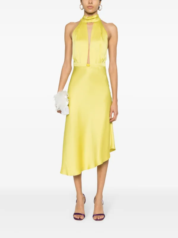 Elisabetta franchi sales yellow dress