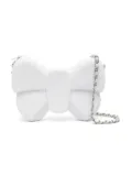 Monnalisa bow-shaped shoulder bag - White