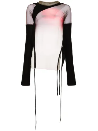 Ottolinger ラップ メッシュトップ - Farfetch