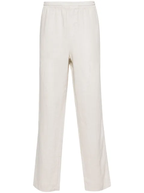 ASPESI linen straight trousers