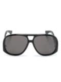 Saint Laurent Eyewear Solace pilot-frame sunglasses - Black