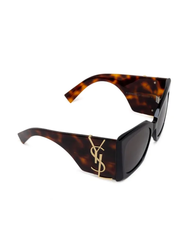 Saint Laurent Eyewear Blaze オーバーサイズ サングラス Saint Laurent Eyewear Blaze オーバーサイズ サングラス