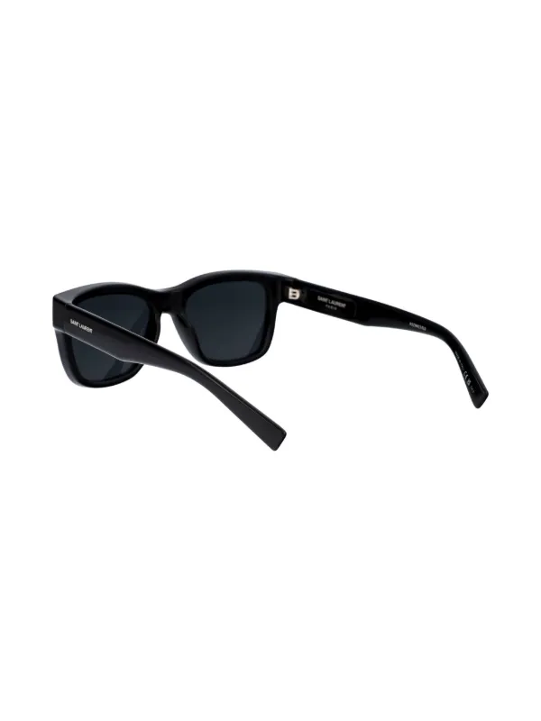 Saint Laurent Eyewear logo-print wayfarer-frame Sunglasses  display picture 1