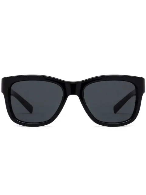 Saint Laurent Eyewear logo-print wayfarer-frame sunglasses