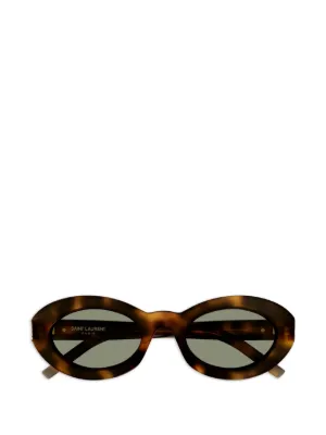 Gucci Eyewear トータスシェル キャットアイ サングラス | ブラウン