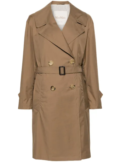Max Mara double-breasted trench coat