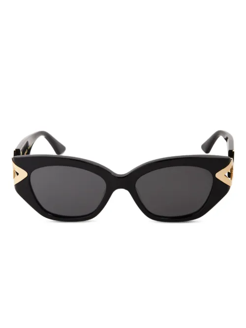 Lunettes de soleil à monture papillon - Karen Wazen - Modalova