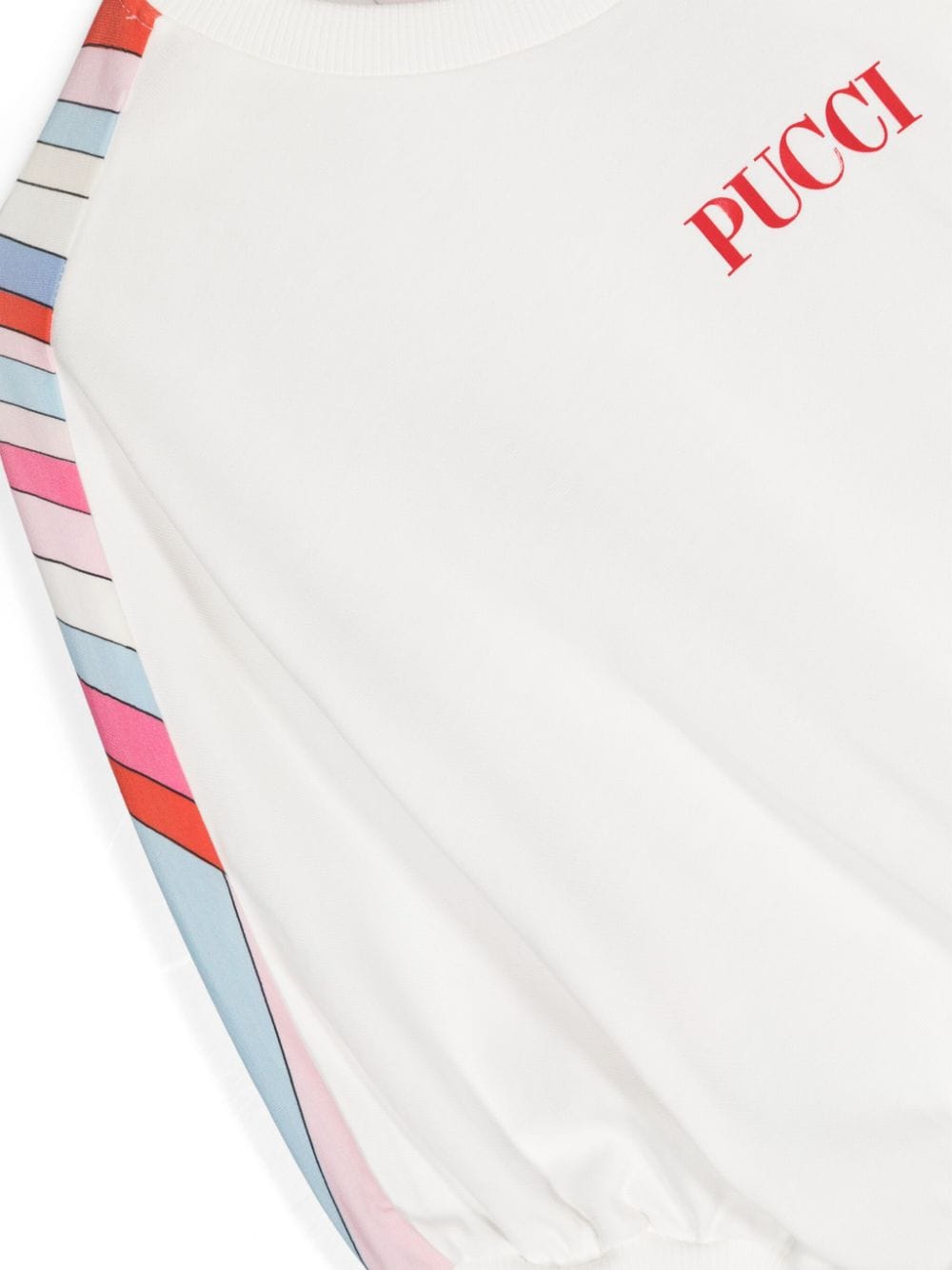 PUCCI Junior Sweater met logo Wit