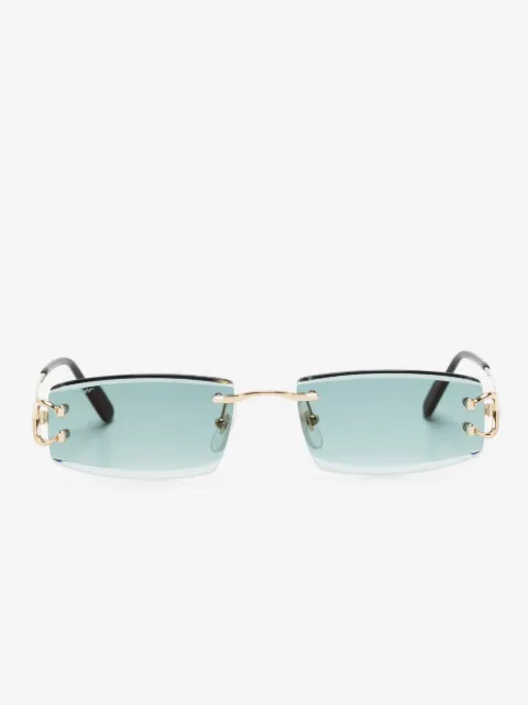 Cartier Eyewear rectangle-frame sunglasses