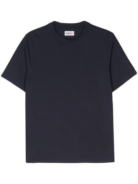 Autry logo-appliqué cotton T-shirt