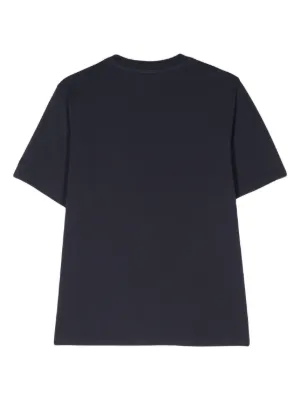 【送料&関税込】Autry T-shirt In Black Cotton - Unisex Autry Cropped T-shirt In Black Cotton Jersey Woman
