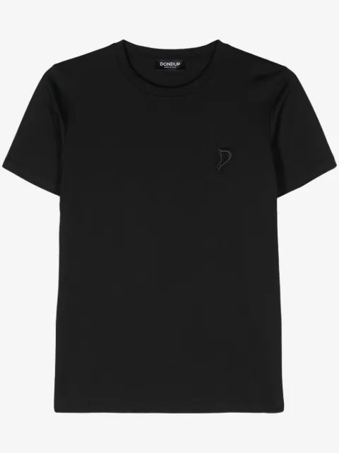 DONDUP logo-embroidered cotton T-shirt