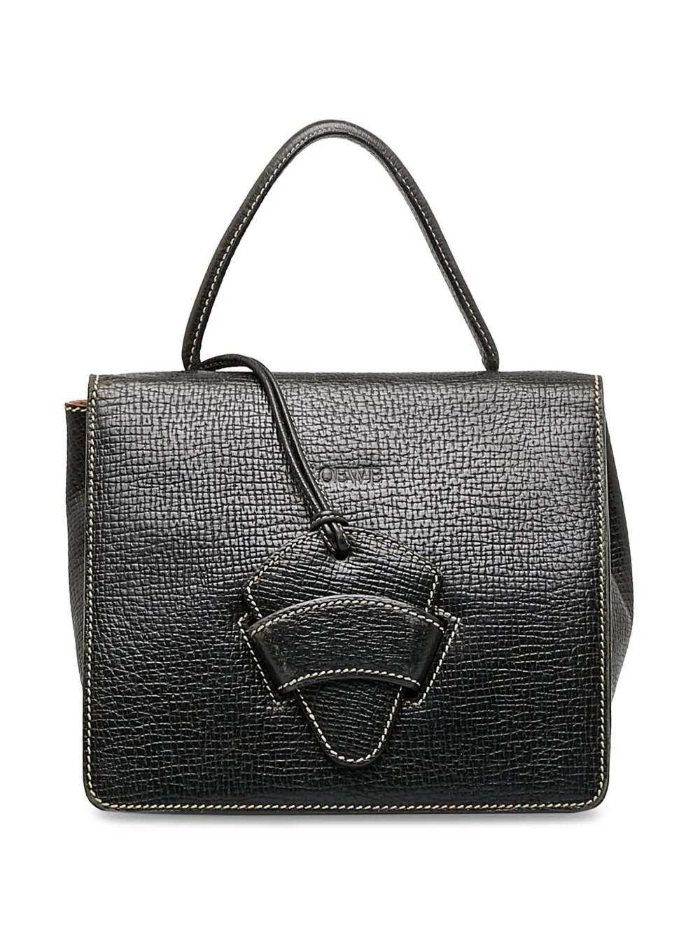 Loewe barcelona clearance leather shoulder bag