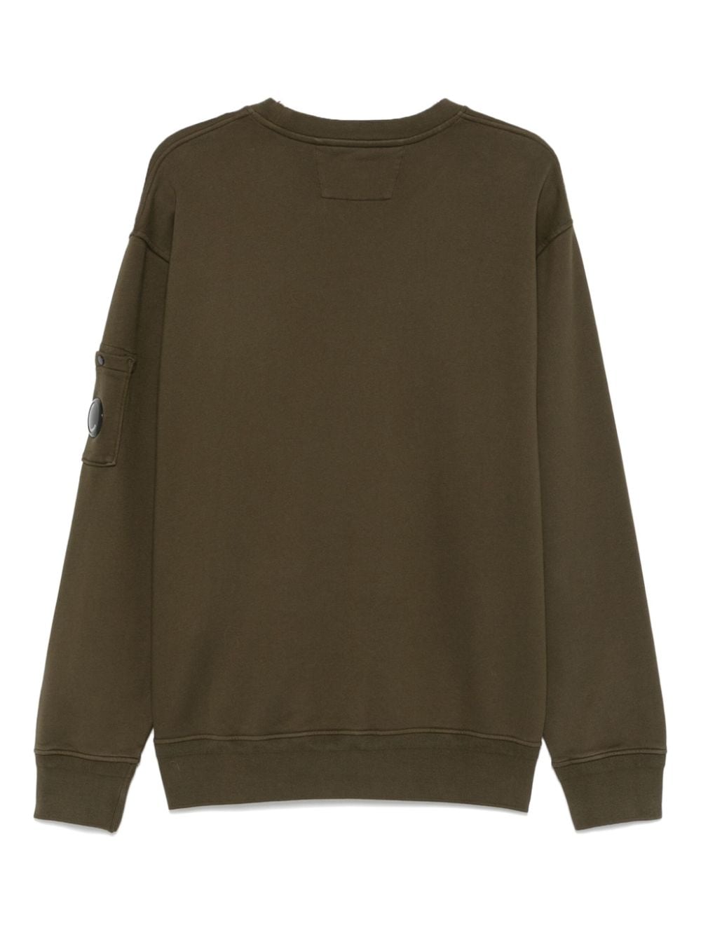 C.P. Company Sweater met Lens-detail - Groen