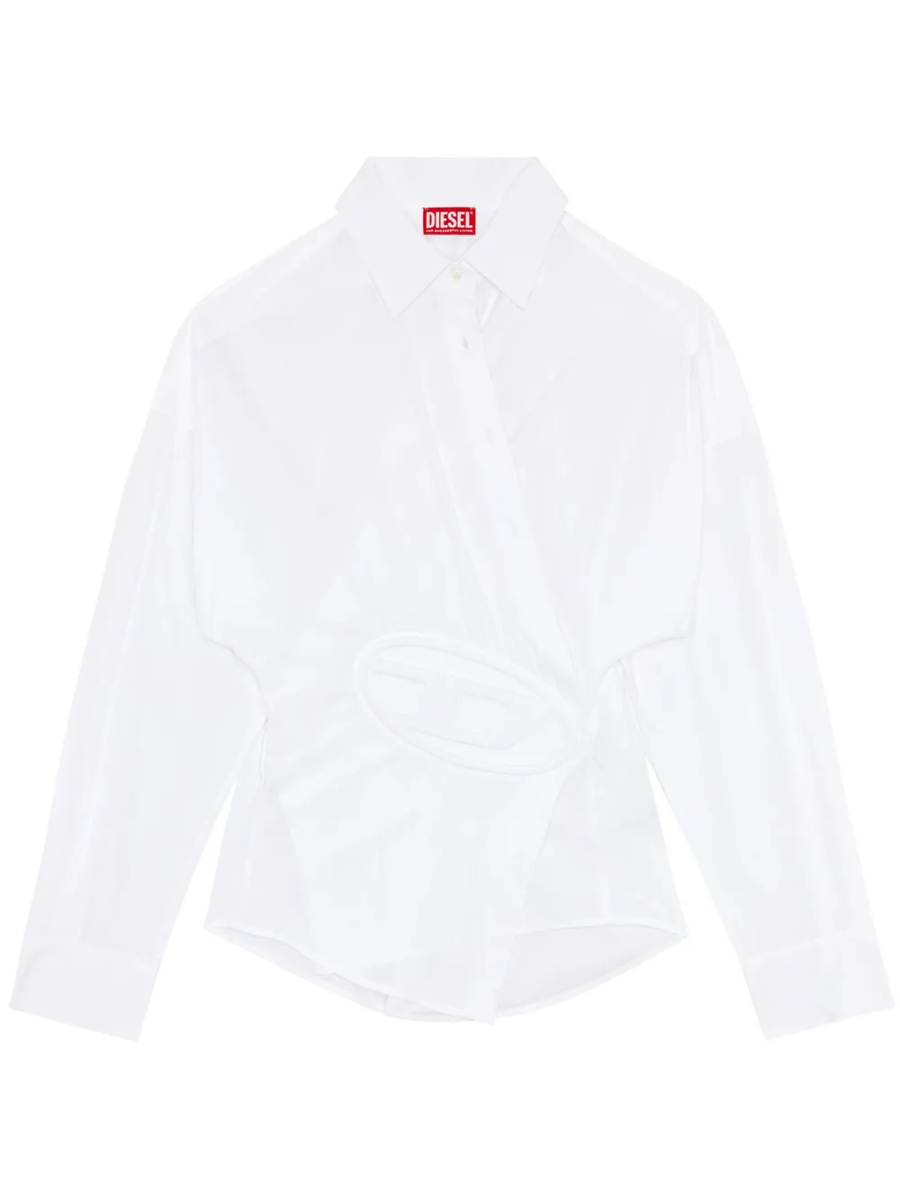 Image 1 of Diesel Oval D-appliqué shirt