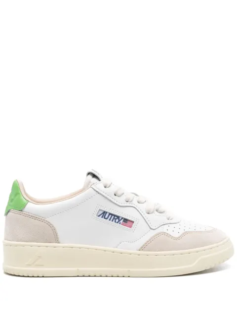 Autry Medalist suede-panel sneakers