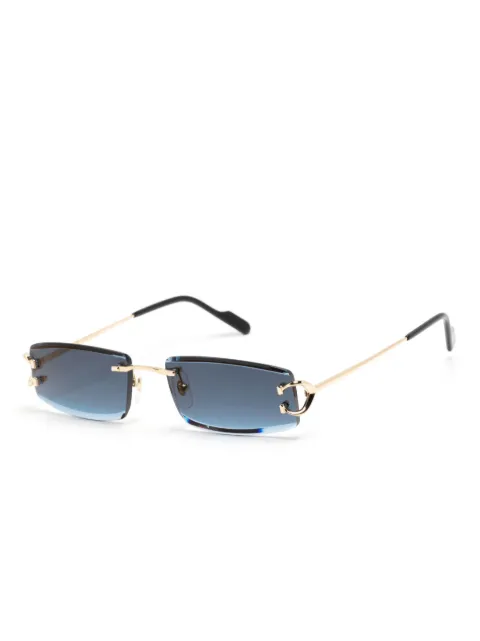 Cartier Eyewear rectangle-frame sunglasses CT0465S - 1