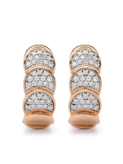Tirisi 18kt rose gold diamond earrings
