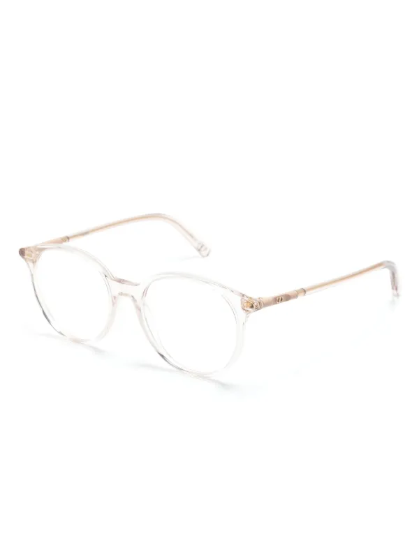 Dior round frame glasses clearance