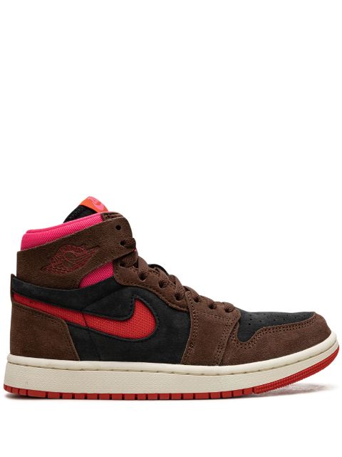 Jordan Air Jordan 1 Zoom Air CMFT "Cacao Wow Picante Red Black Hyper Pink" sneakers Women