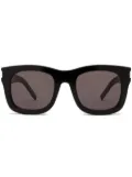 Saint Laurent Eyewear Monceau oversize-frame sunglasses - Black