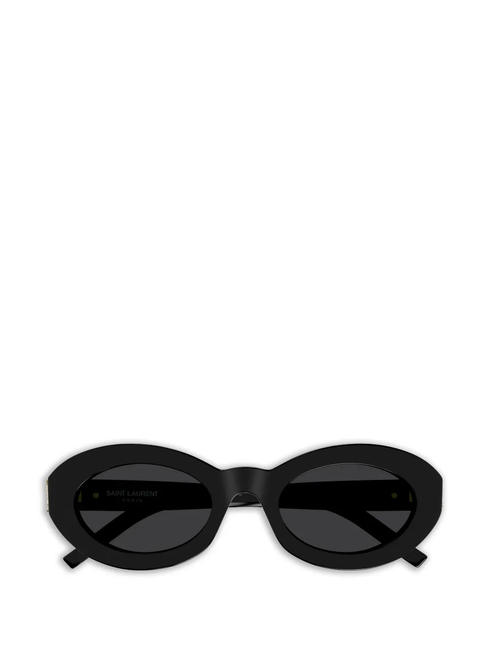 oval-frame sunglasses