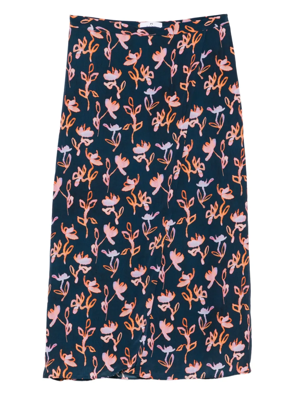 Paul Smith Floral-print Midi Skirt
